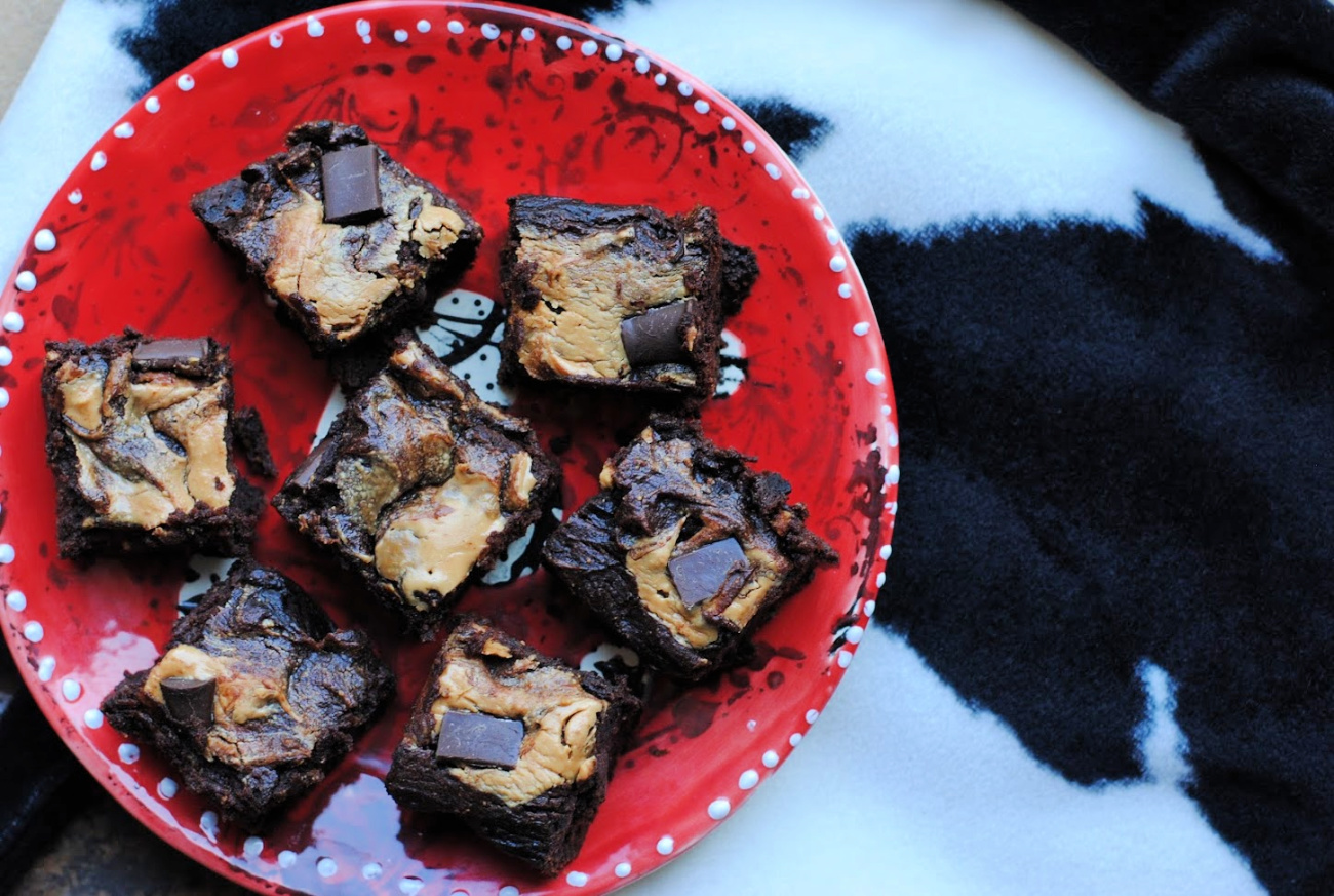 Easy healthy pumpkin brownies (gluten free)