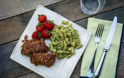 Healthy Meatloaf Recipe with Oatmeal (GF)