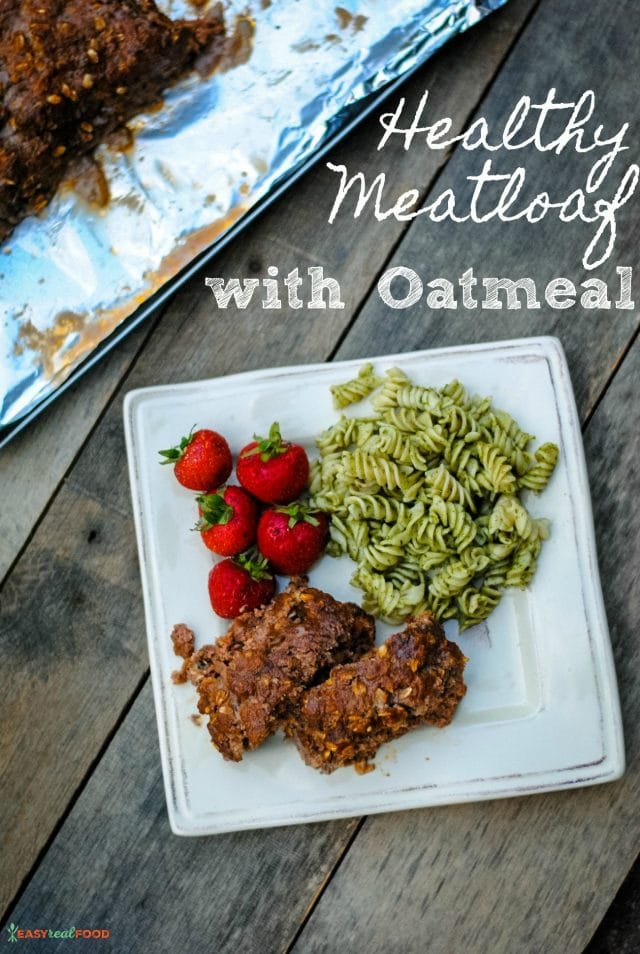 Healthy Meatloaf Recipe with Oatmeal