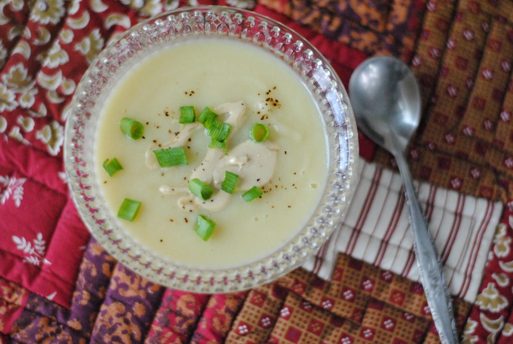Cauliflower soup in the Instant Pot