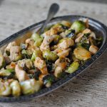 Sticky Chinese Chicken with Brussels Sprouts