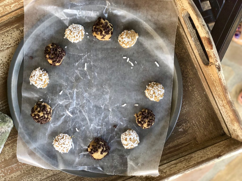 Delicious and refined sugar-free three ingredient protein bites