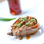 Easy honey garlic chicken in a Crock Pot. #slowcookerdinner #slowcookerrecipe