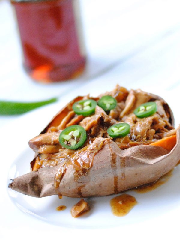 Easy Honey Garlic Chicken in a Slow Cooker