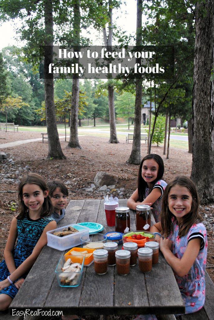 How to feed your family healthy foods