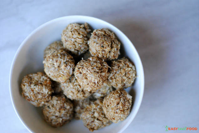 Energy balls are a great post workout snack.