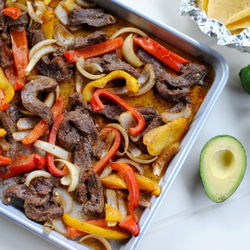 Sheet Pan Steak Fajitas - Easy Real Food