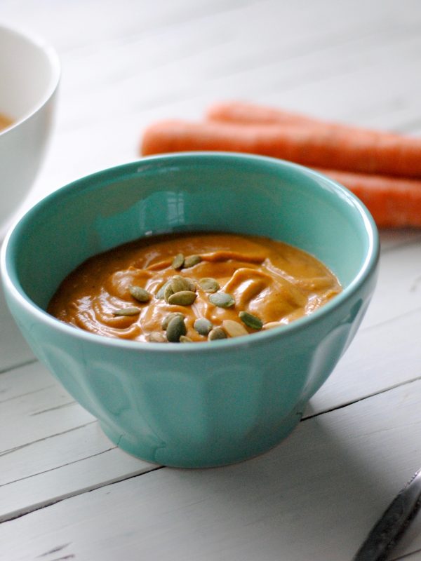 Instant Pot Carrot Soup (Gluten-Free, Dairy Free)