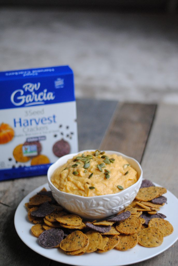 roasted butternut squash and bean dip