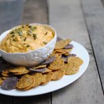 Roasted Butternut Squash and Bean Dip is a healthy appetizer recipe