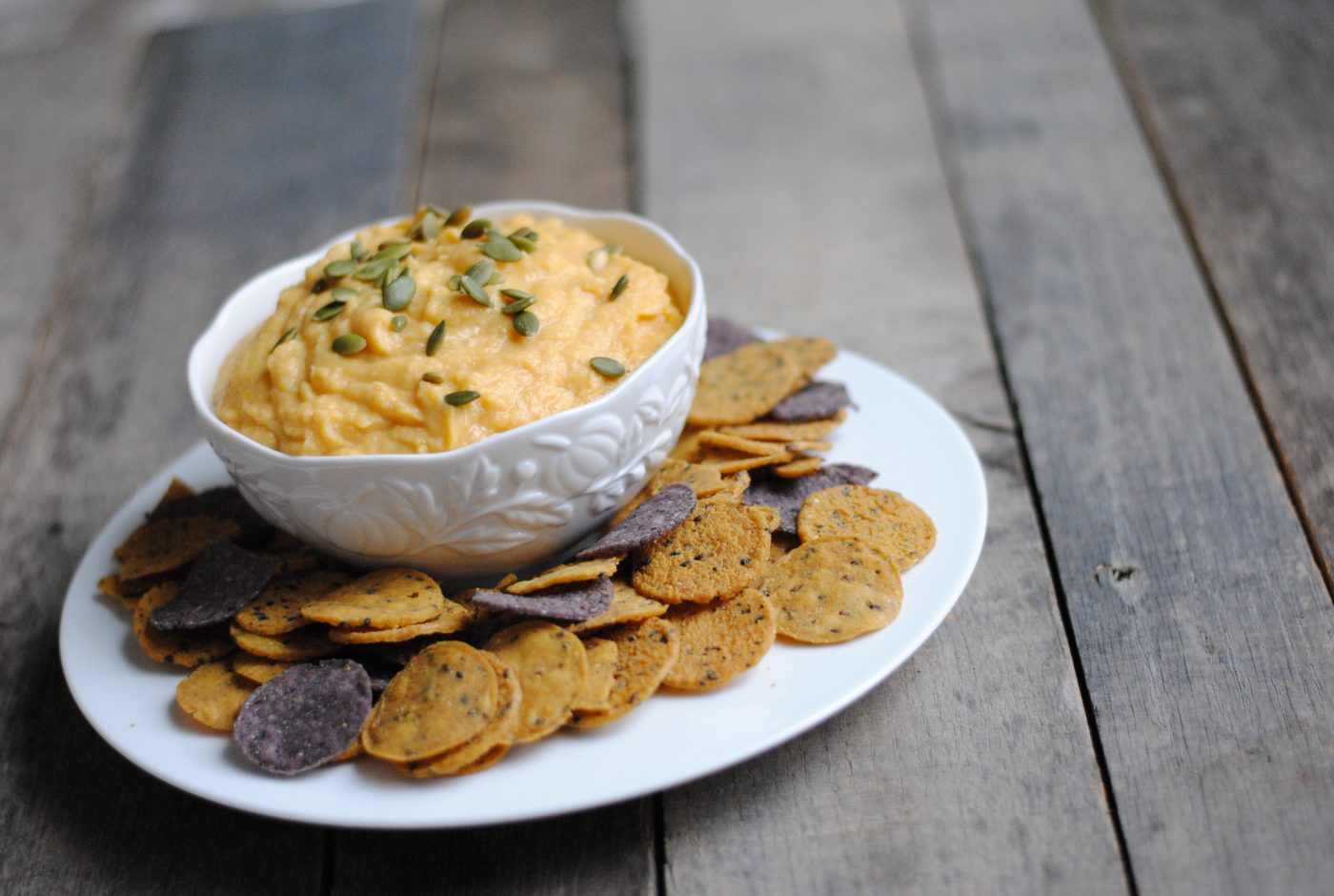 Roasted Butternut Squash and Bean Dip