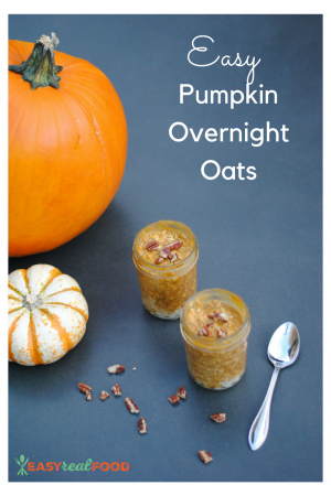 easy pumpkin overnight oats