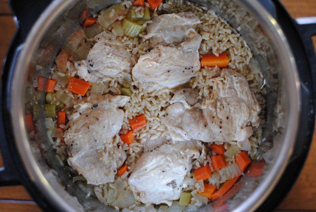 Easy Instant Pot Chicken and Rice Easy Real Food