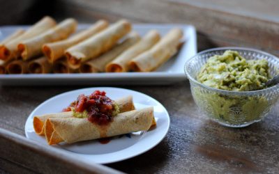 Easy Baked Taquitos (Gluten-Free)