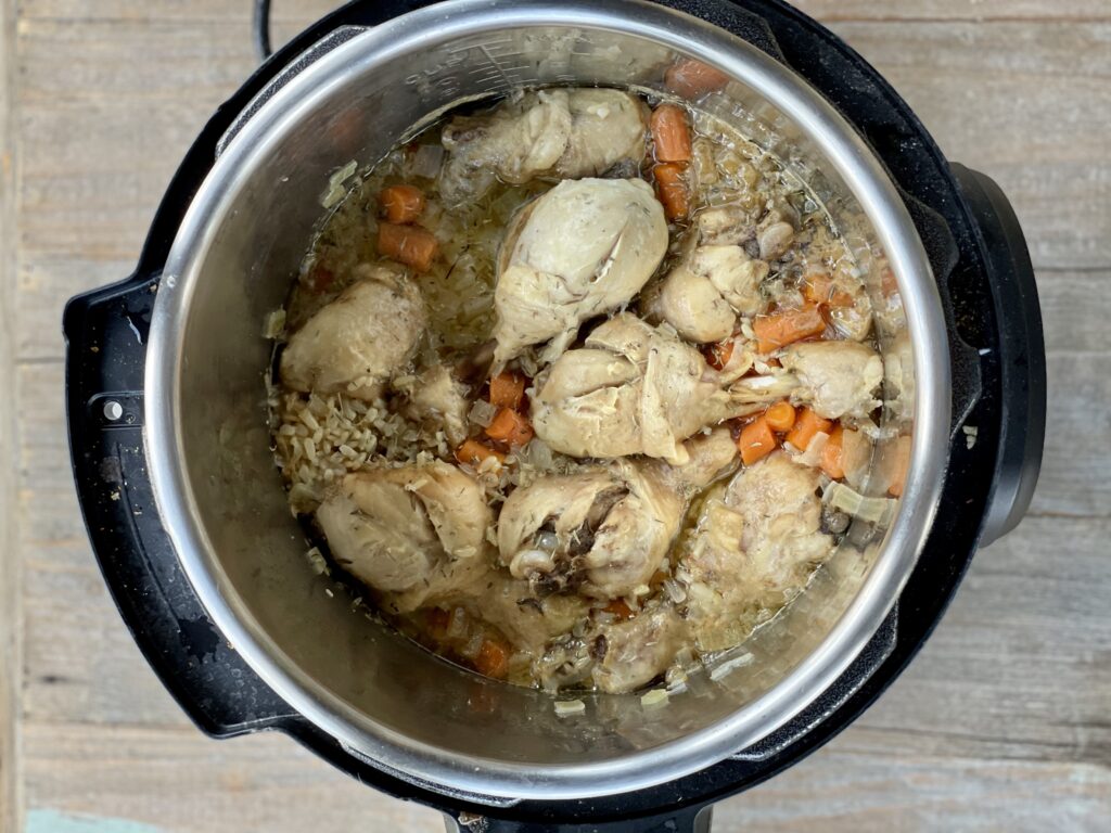 featured image instant pot chicken and rice