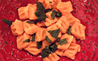 Gluten-Free Sweet Potato Gnocchi with Sage Brown Butter Sauce