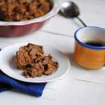 A recipe for simple gluten free bread pudding