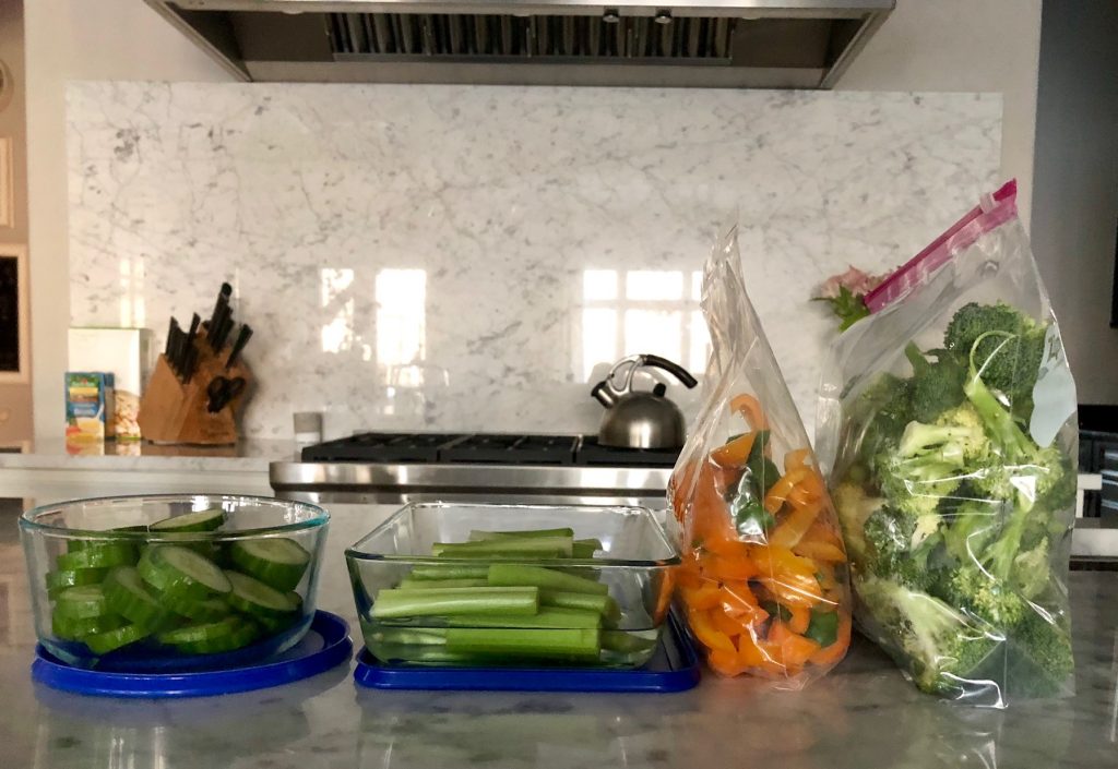 How to food prep each week