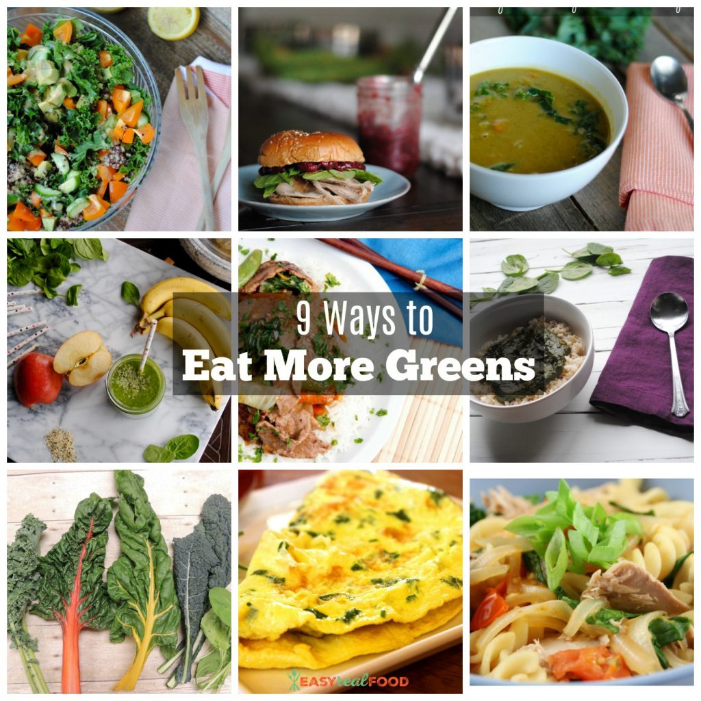 9 ways to eat more greens