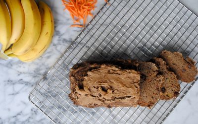 Grain-Free Carrot Cake Banana Bread with Banana Flour