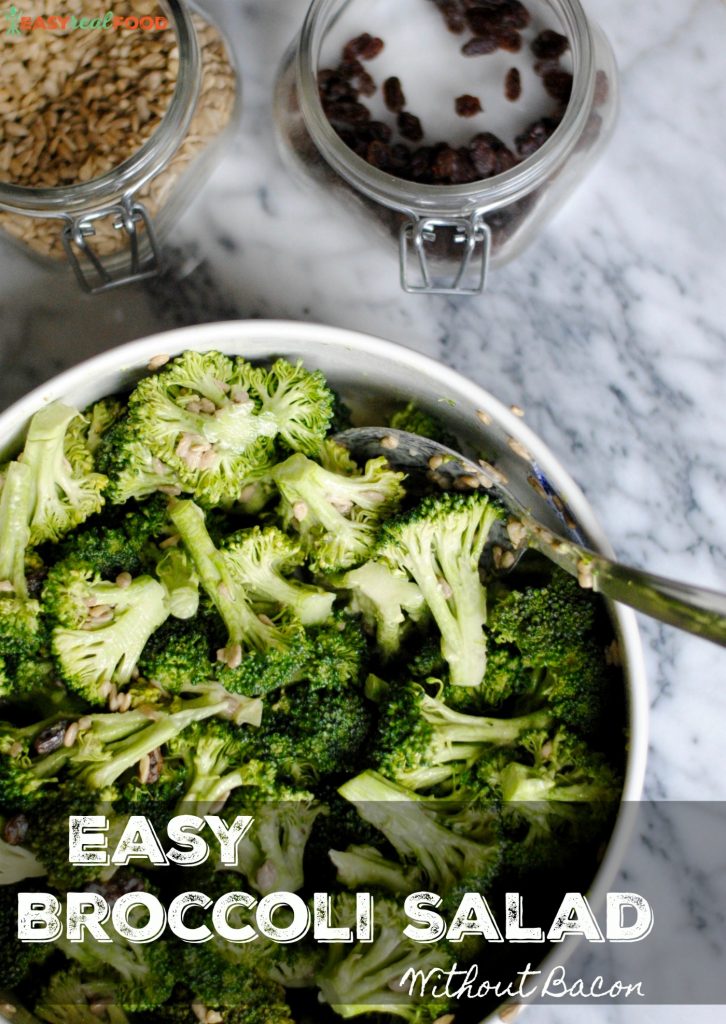 Easy Broccoli Salad Without Bacon