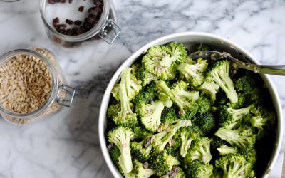 Easy Broccoli Salad (Without Bacon)