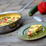 A recipe for a dairy-free frittata