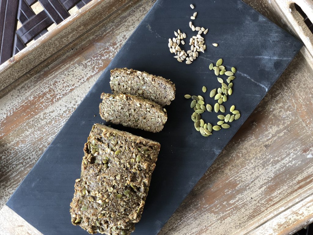 Easy Grain free nut free bread #nutfree #paleo #glutenfree