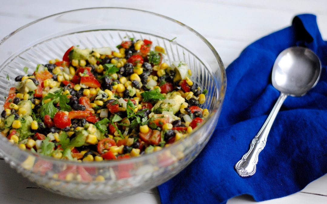 Black Bean Corn Avocado Salad