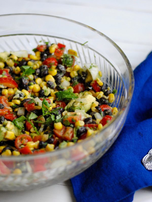 Black Bean Corn Avocado Salad