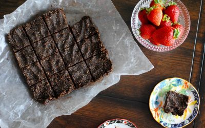 No Bake Grain Free Brownies (Vegan)