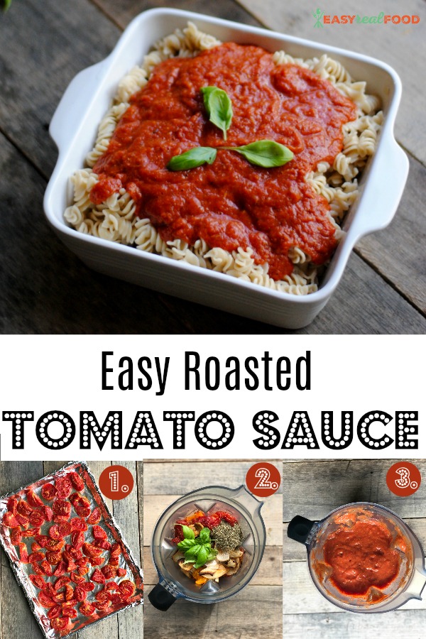 Easy Roasted Tomato Sauce Recipe