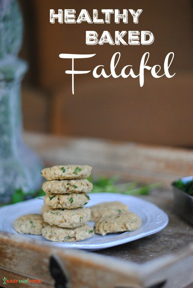 healthy baked gluten free falafel recipe