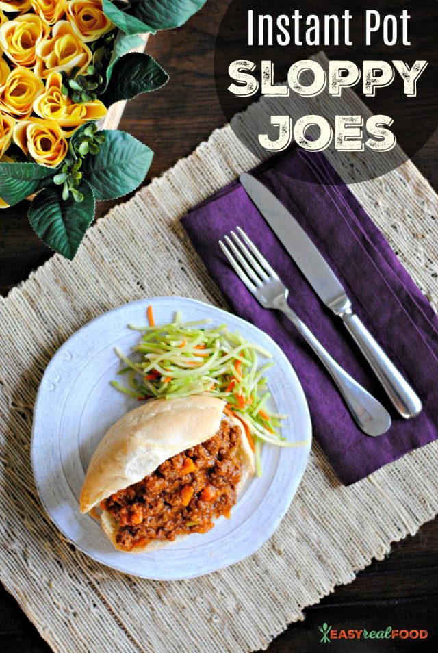 pressure cooker sloppy joes