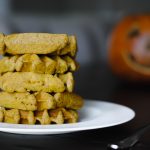 Fluffy grain free pumpkin waffles