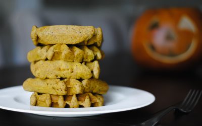 Fluffy Grain-Free Pumpkin Waffles