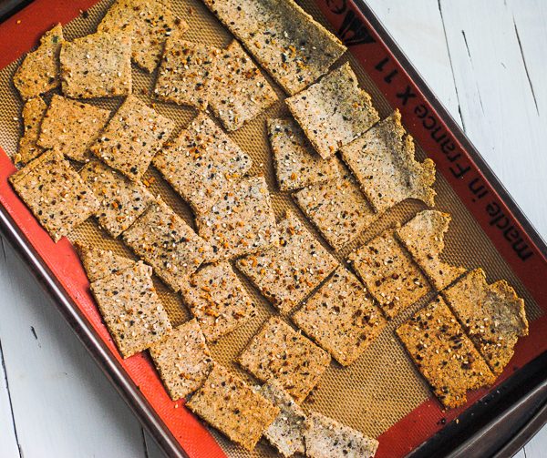 Nut Free Paleo Crackers