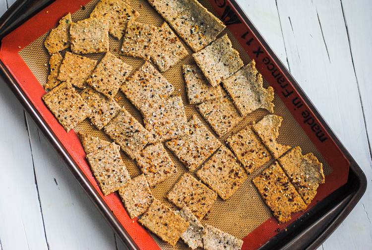 Nut Free Paleo Crackers