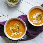 Healthy Curried Butternut Squash Soup