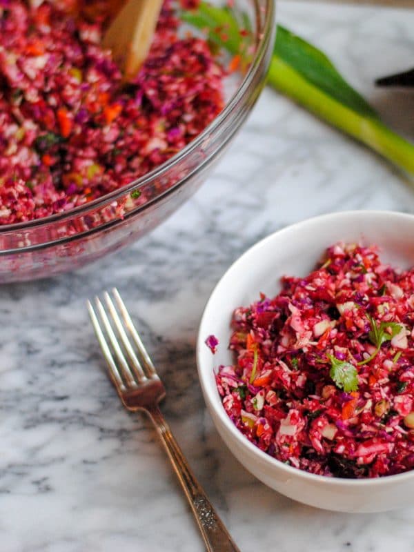 Raw detox salad - #vegan #salad