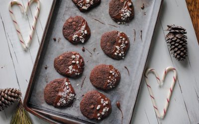 Gluten Free Chocolate Peppermint Cookies