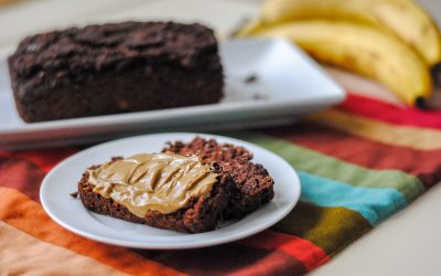 Vegan Chocolate Banana Bread With Black Beans