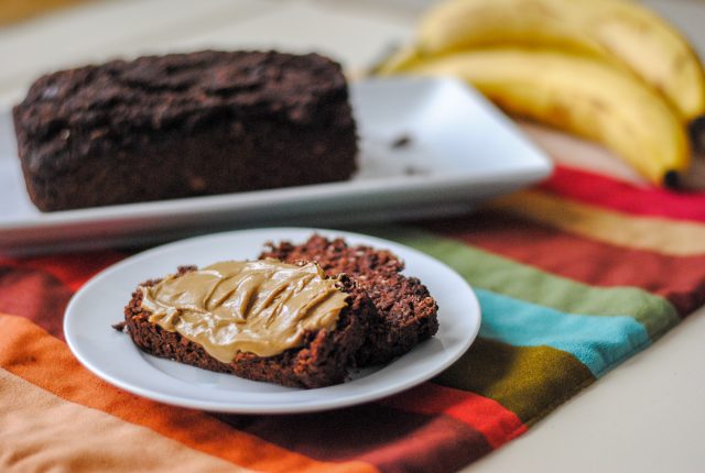 Vegan Chocolate Banana Bread With Black Beans 