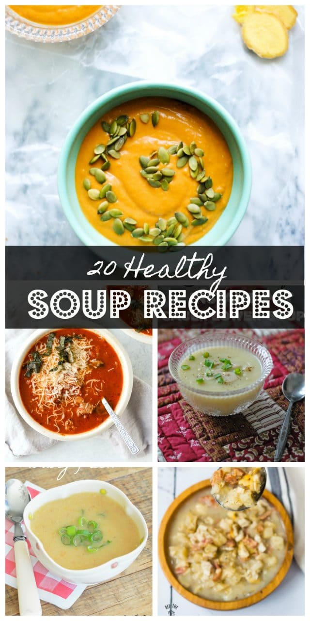 20 Healthy Soup Recipes - #soup #healthy #healthysoup