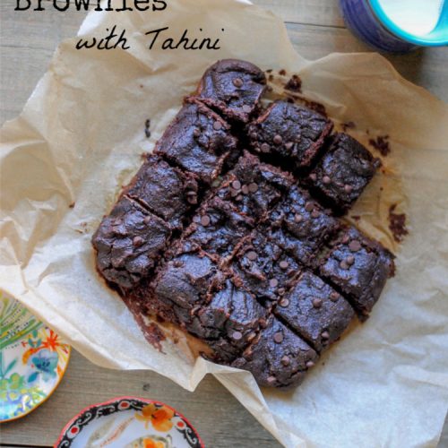 Paleo Sweet Potato Brownies with Tahini Easy Real Food
