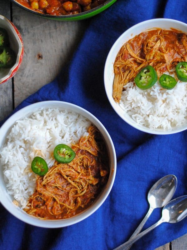 An easy recipe for Chicken Tikka Masala made in the Instant Pot. #dairyfree #paleo #instantpot