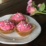 Paleo coconut flour vanilla cupcakes - grain free and vegan