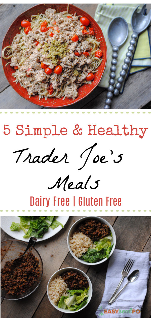 5 Simple Healthy Trader Joe's Meals Easy Real Food