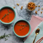 Vegan Instant Pot Tomato Soup - A healthy tomato soup recipe