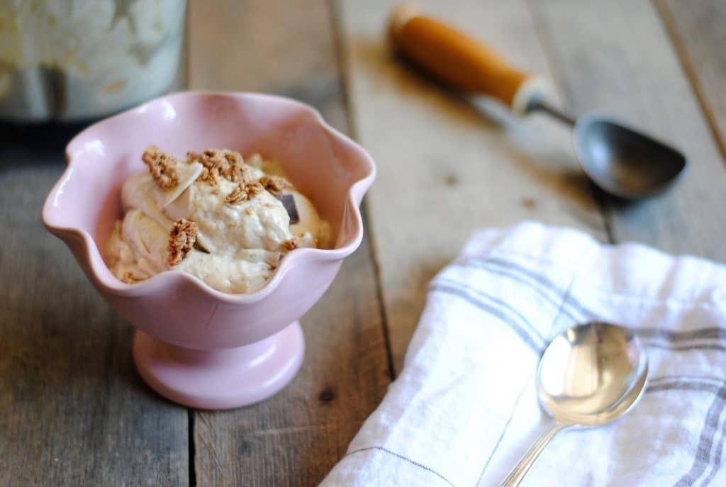 Dairy free ice cream recipe: tahini ice cream